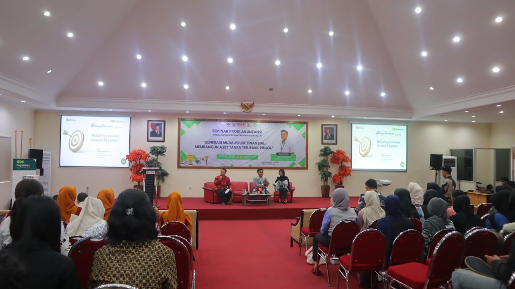 Seminar Prodi Akuntansi UTA’45 Jakarta: Gen Z Wajib Punya Aset, Jangan Terjebak Pinjol